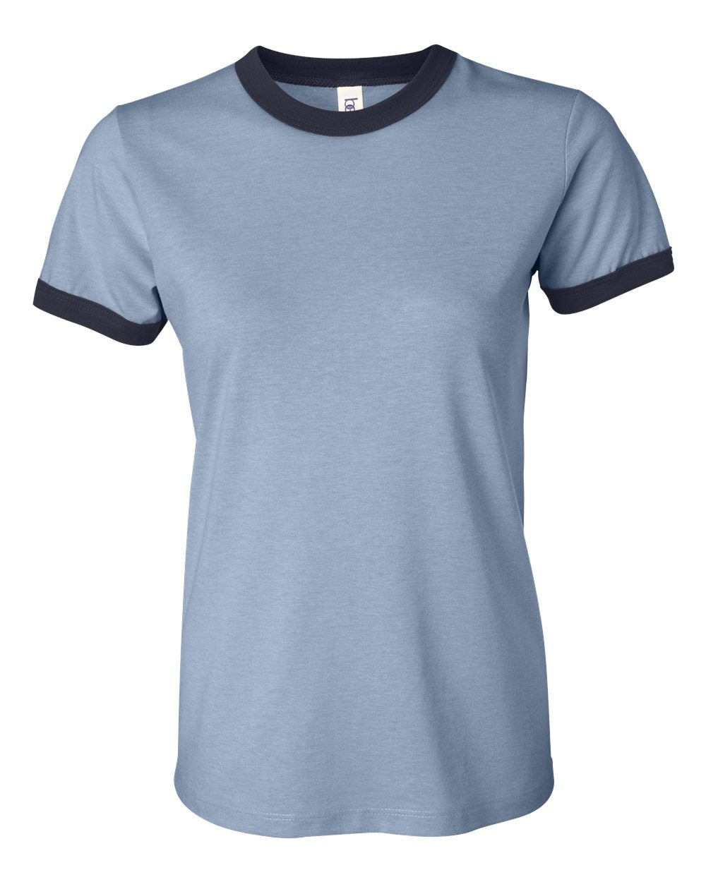 BELLA + CANVAS - Women's Jersey Heather Ringer Tee - 6050